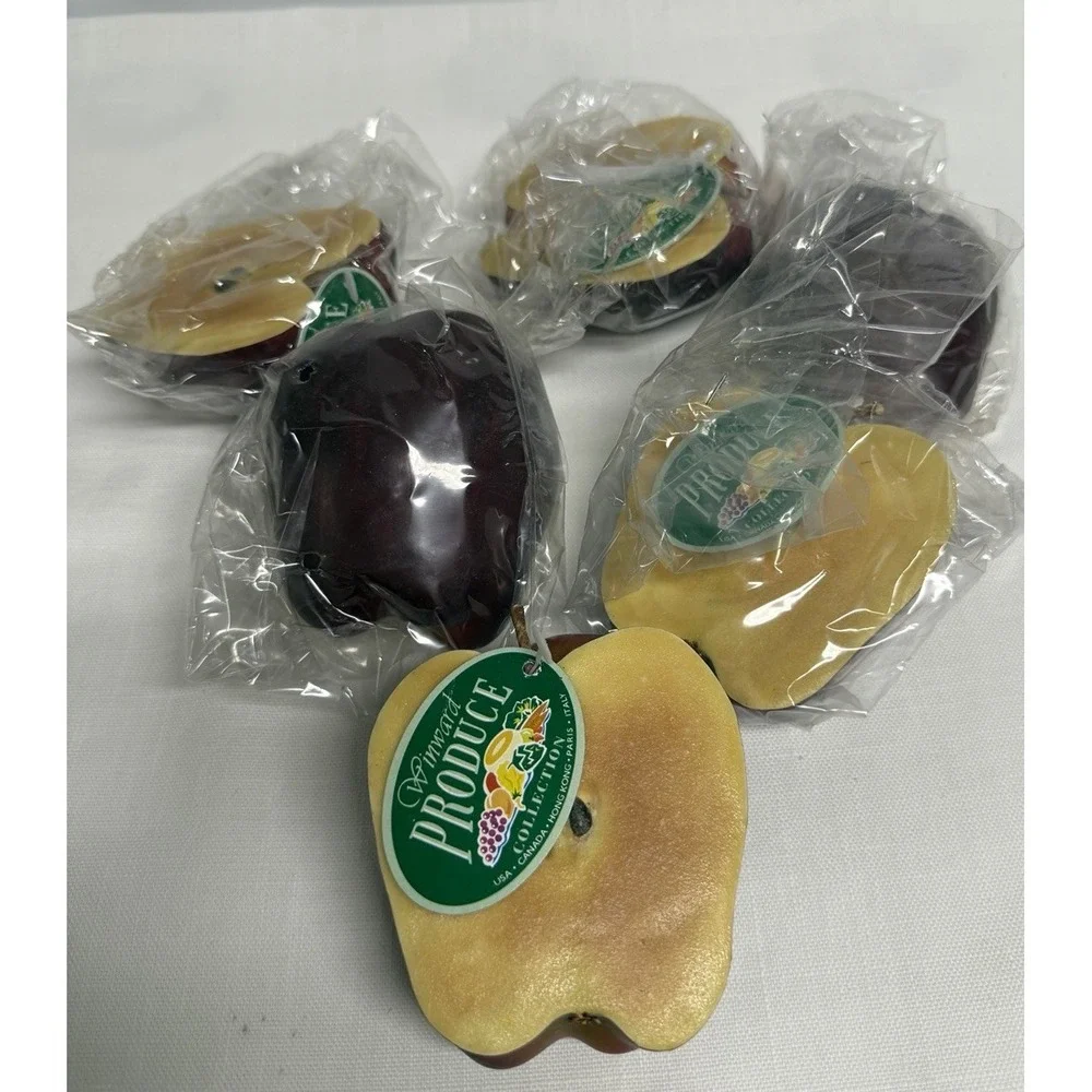 Winward Produce Apples Faux‎ Fruit Realistic Simulation Prop Decor Red Delicious